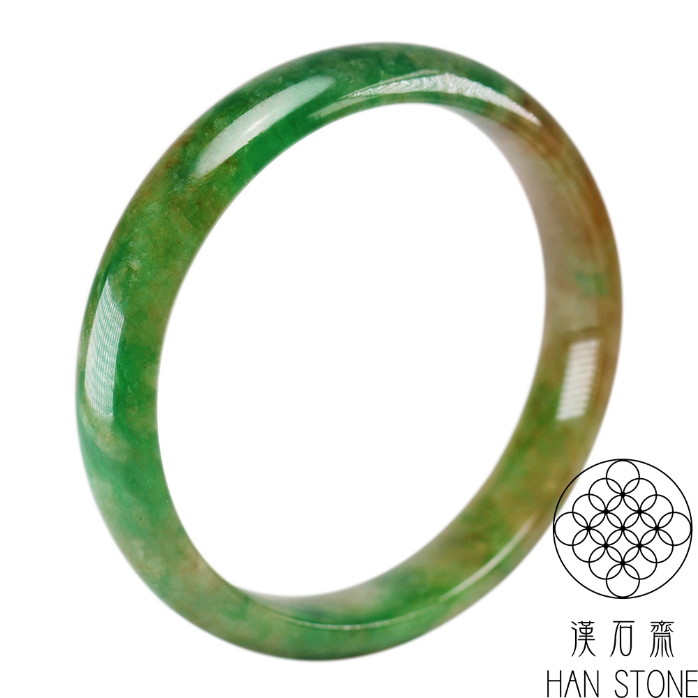 天然翡翠A貨 A貨 天然 翡翠 ヒスイ バングル 硬玉（ジェダイト） No399