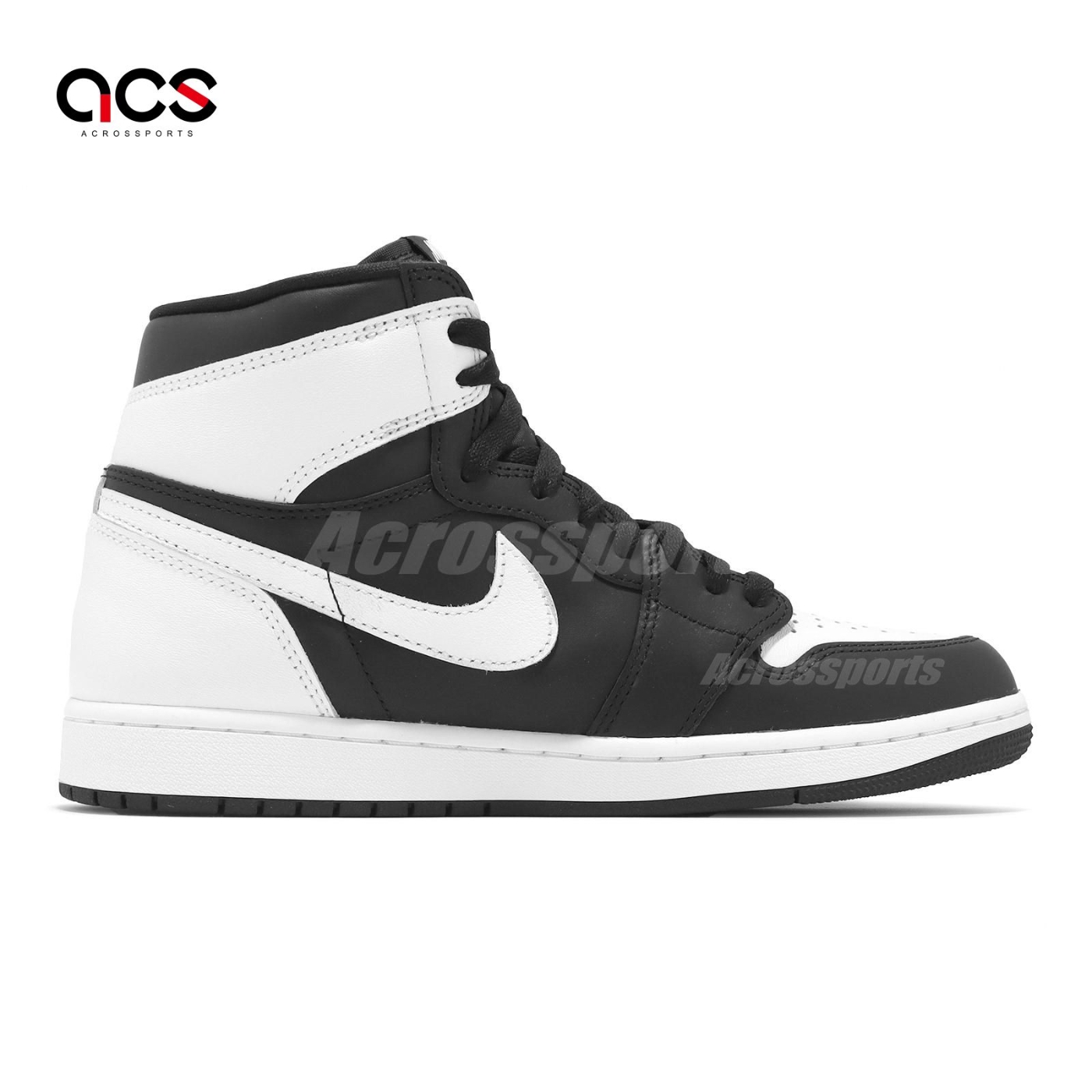 Nike Jordan 1 Retro High OG 男鞋AJ1 反轉熊貓白黑高筒休閒鞋DZ5485