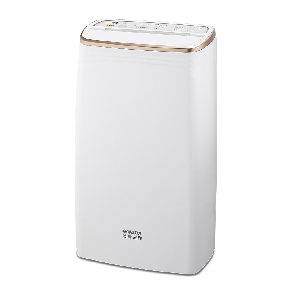 SANLUX SDH-168M 白色機身與金色上蓋產品圖