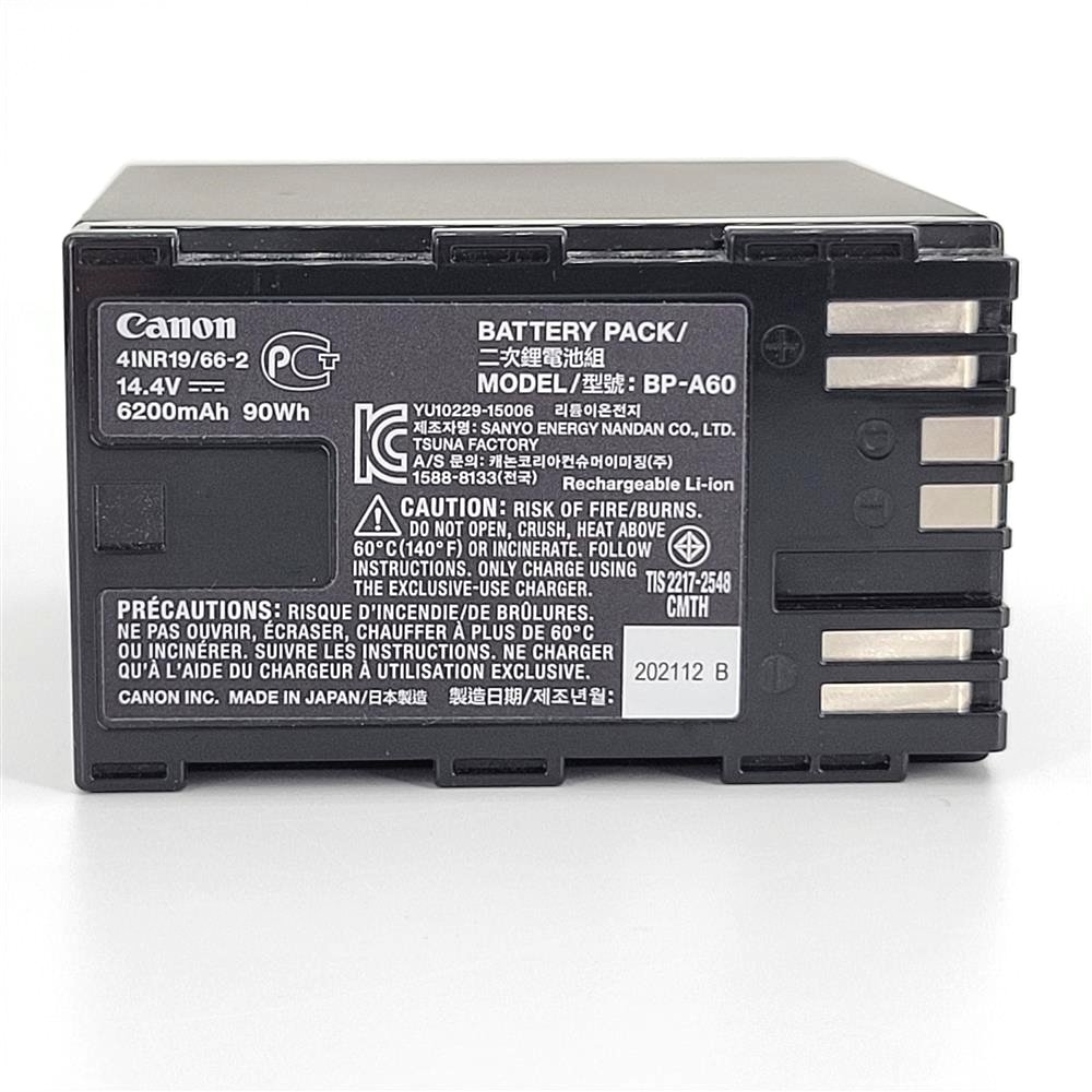 CANON BP-A60 原廠電池14.4V 6200mAh 90Wh EOS C200 C200B CP200L C200