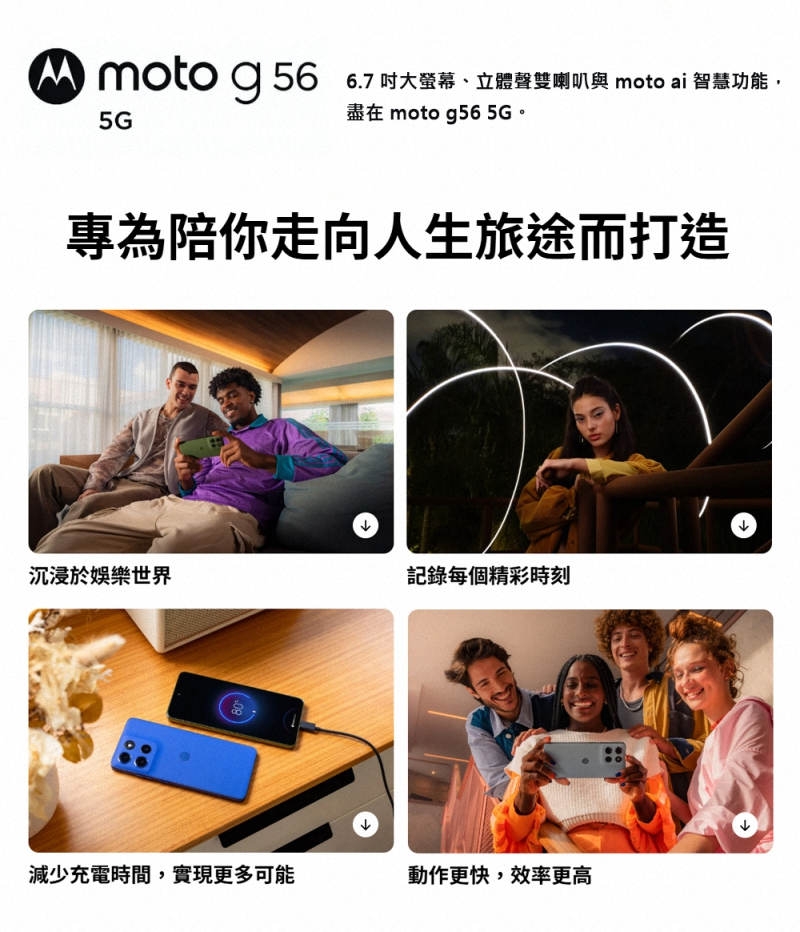 Motorola摩托羅拉 G56 - 詳情6