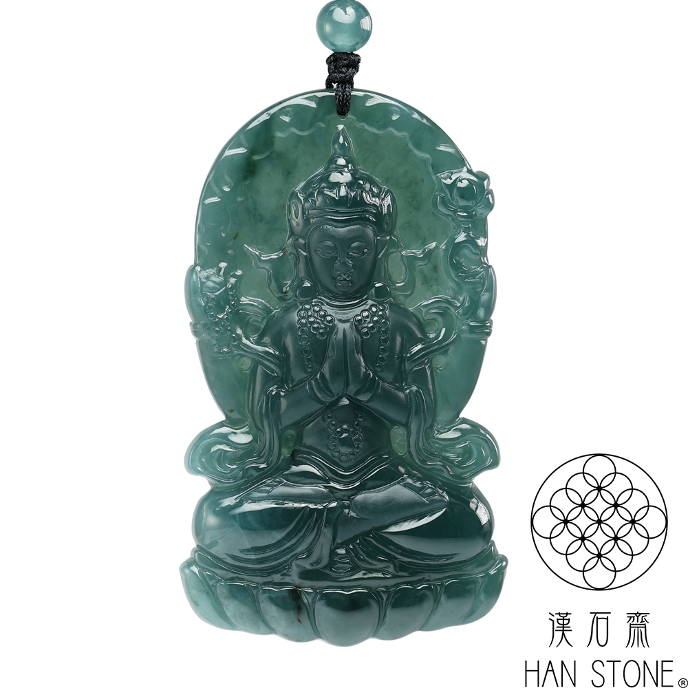 新入荷‼️天然A貨翡翠　クリスタル種、氷藍水翡翠【万事円満】18k如意　鑑定書付き C74E725BC2-SP-20761979.jpg