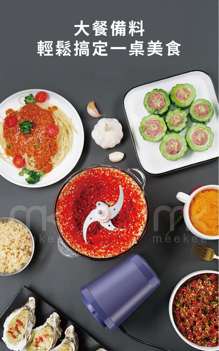 meekee 三合一食物調理機 - 詳情15
