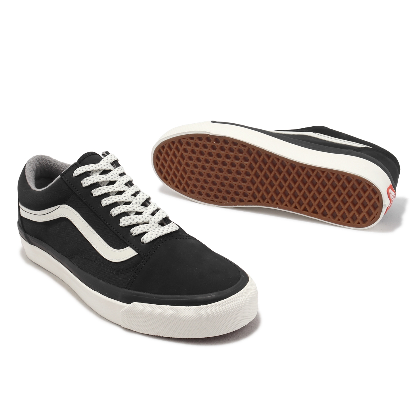 Vans 休閒鞋Old Skool 36 DX 男鞋女鞋黑白防潑水麂皮安納海姆 