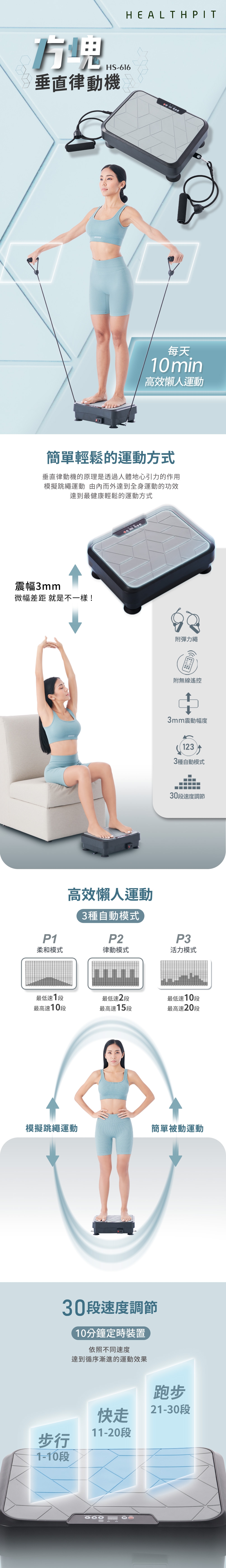 HEALTHPIT日本按摩精品 HS-616 - 詳情12