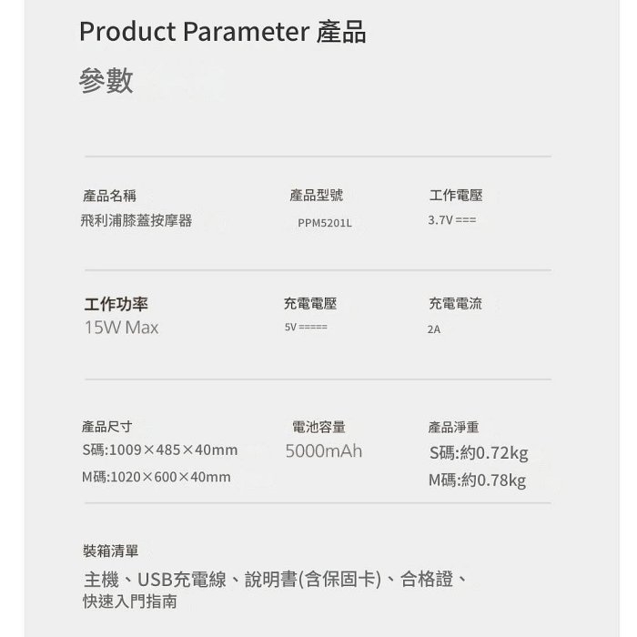 PHILIPS飛利浦 PPM5201L - 詳情13