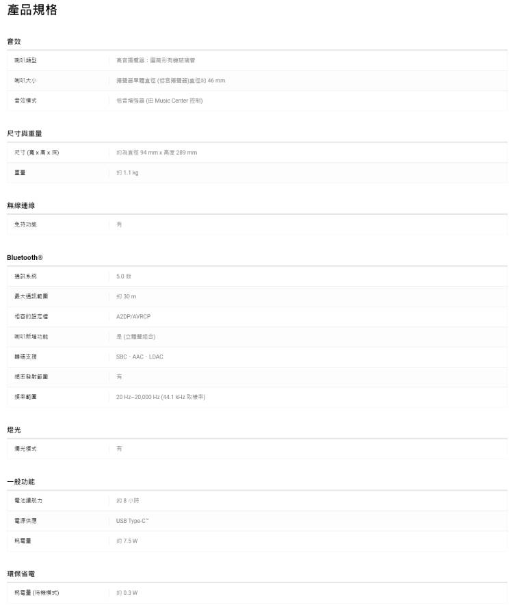 SONY索尼 LSPX-S3 - 詳情3