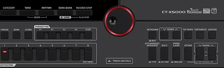 CASIO卡西歐』61鍵電子琴CT-X5000 / 超高品質的音色/ 公司貨保固