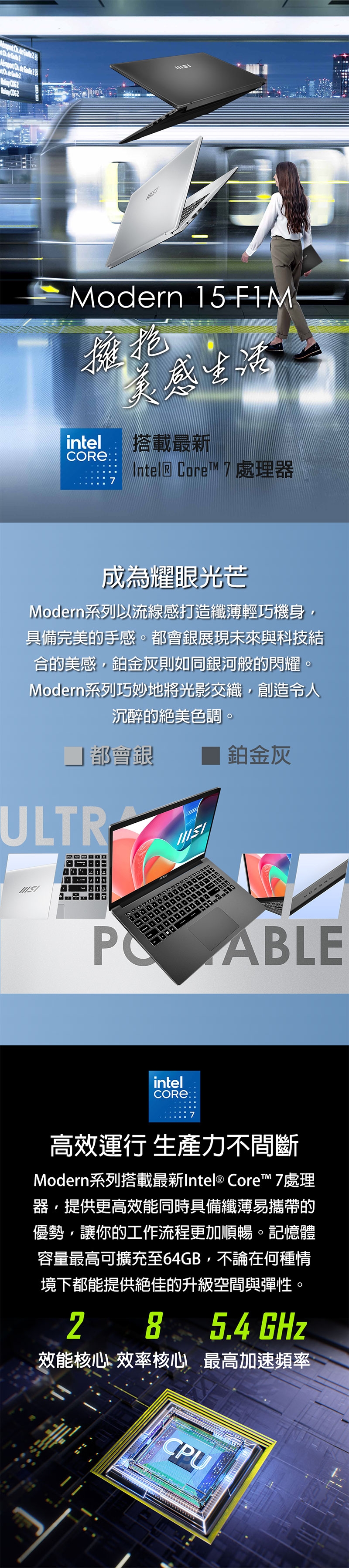 MSI微星 Modern F1MG-001TW - 詳情4