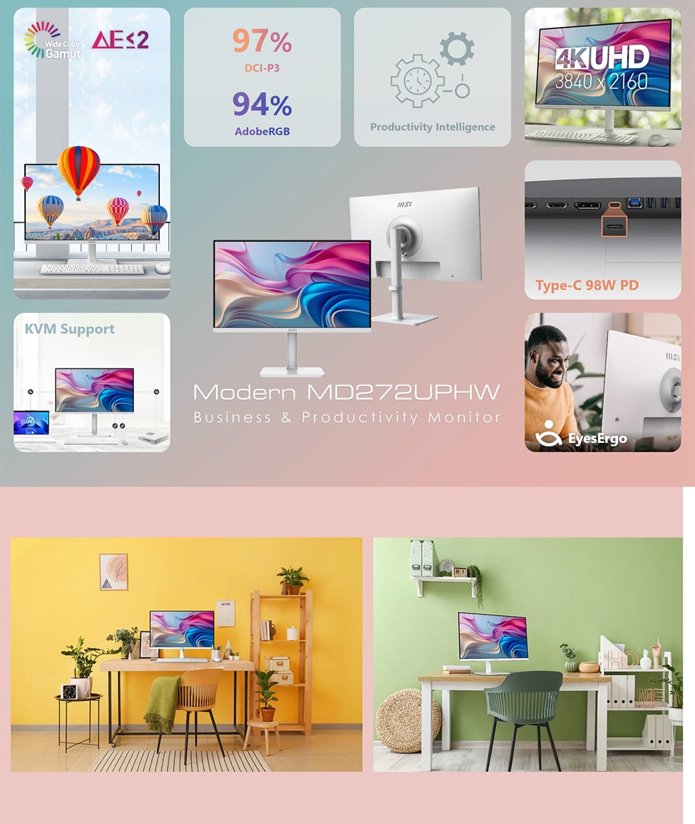 MSI微星 MD272UPHW - 詳情13