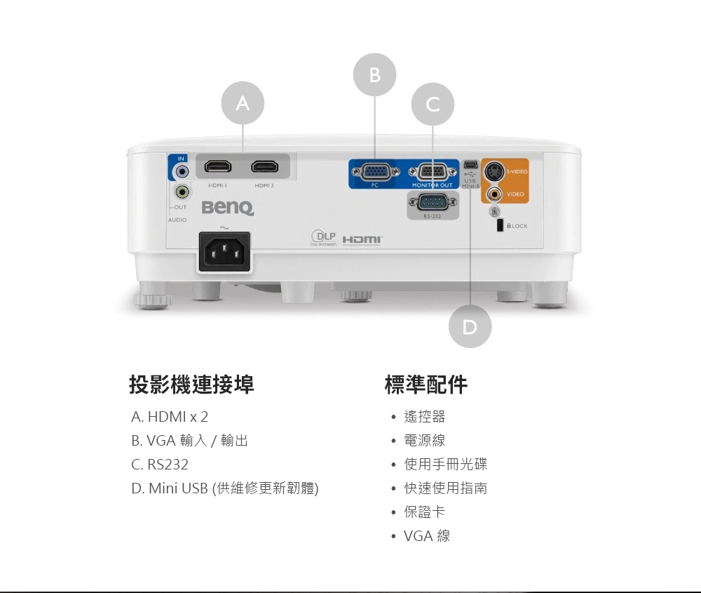 BenQ明碁 MH550 - 詳情11