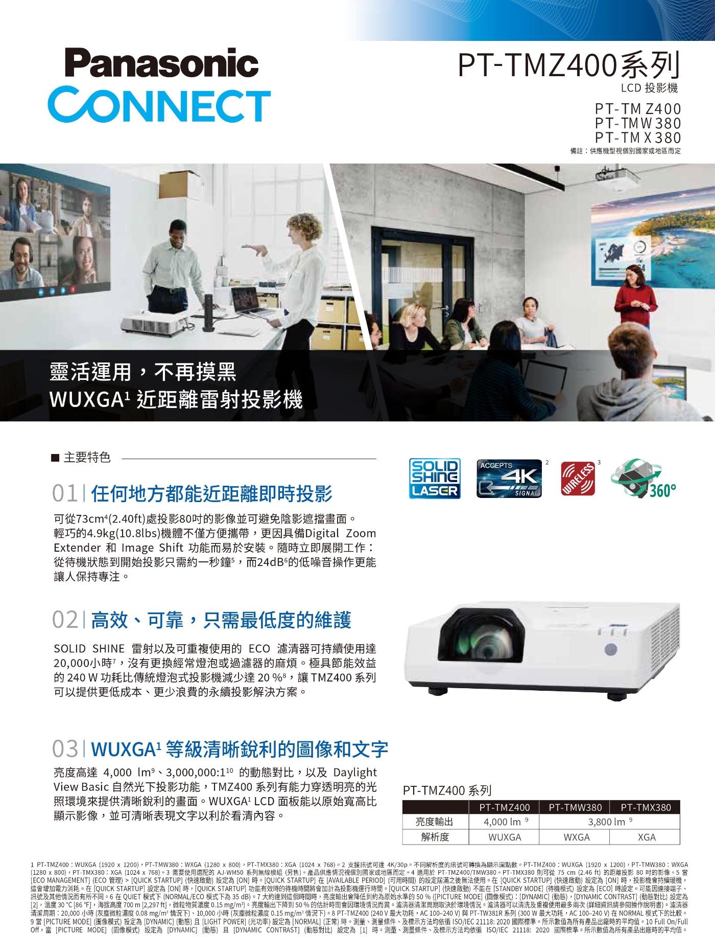 Panasonic國際牌 PT-TMX380T - 詳情4