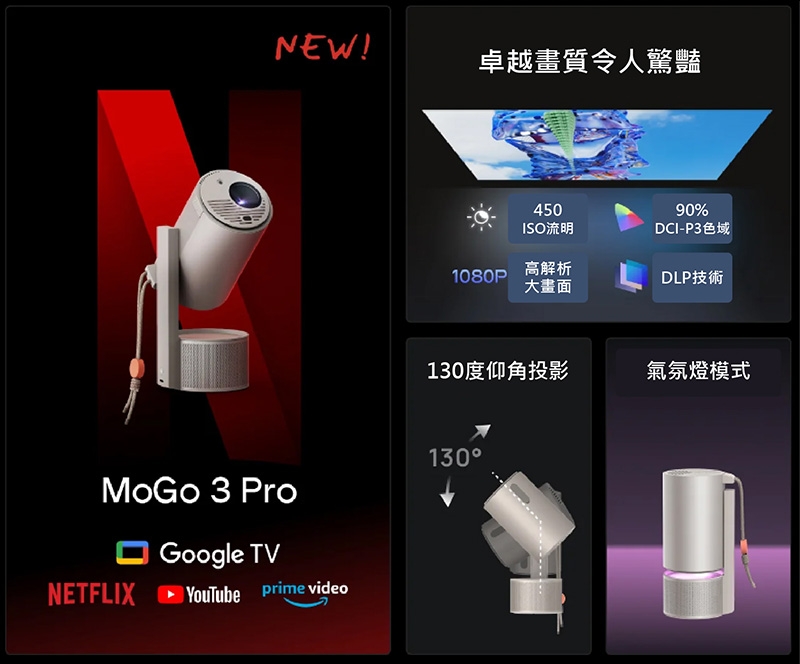 XGIMI極米 MoGo 3 Pro - 詳情15