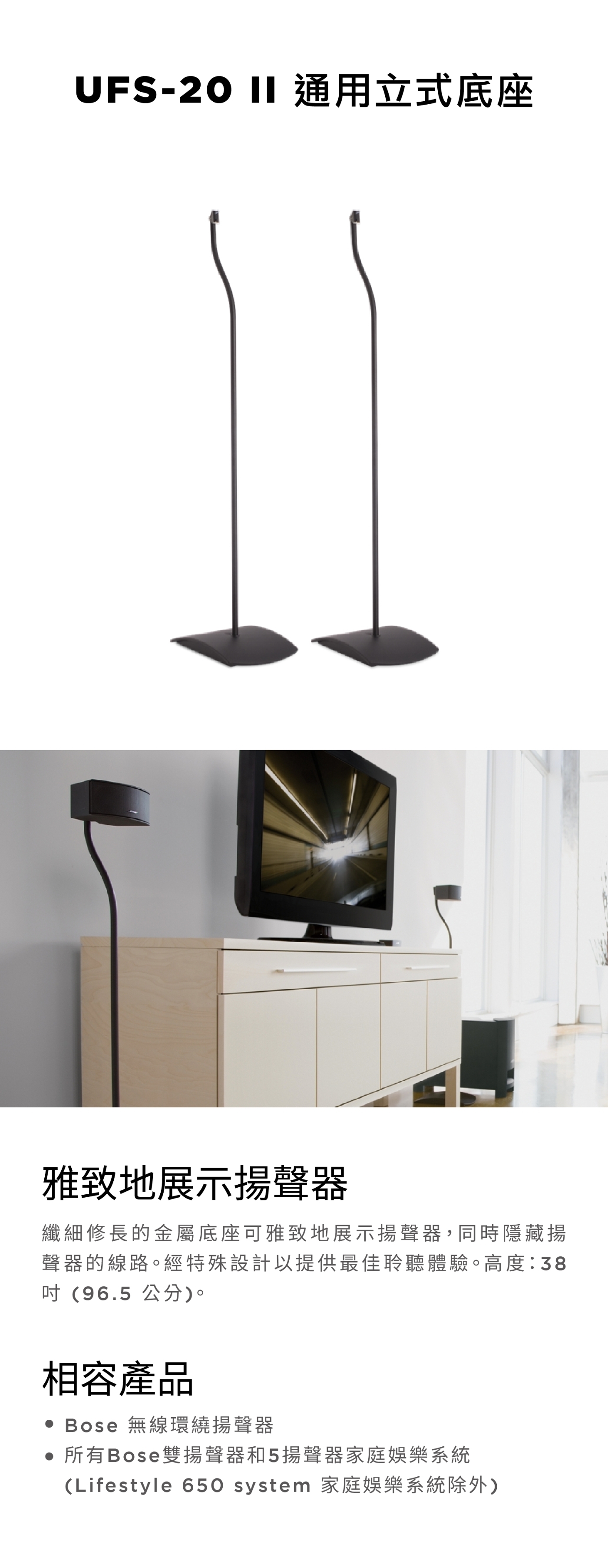 Bose UFS-20 II - 詳情2