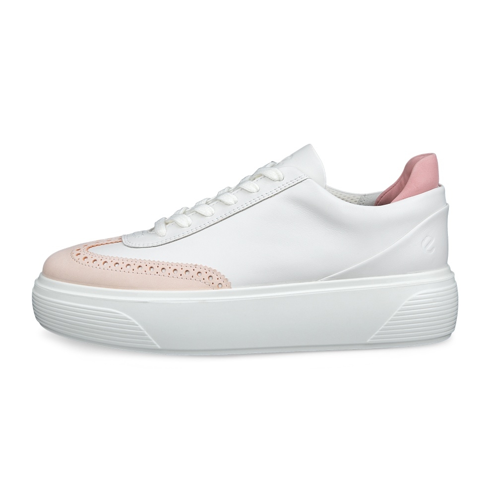 新品・未使用！ECCO street platform 白 23.5 cm ECCO STREET PLATFORM WOMEN'S SNEAKER | White
