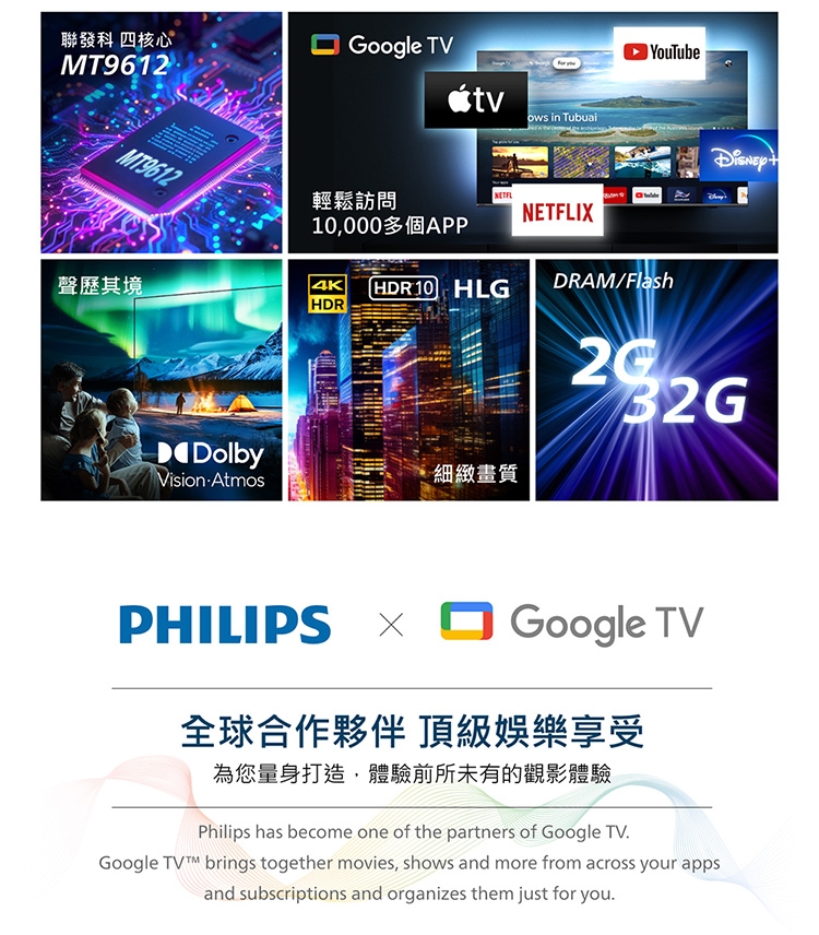 PHILIPS飛利浦 65PUH7159 - 詳情10