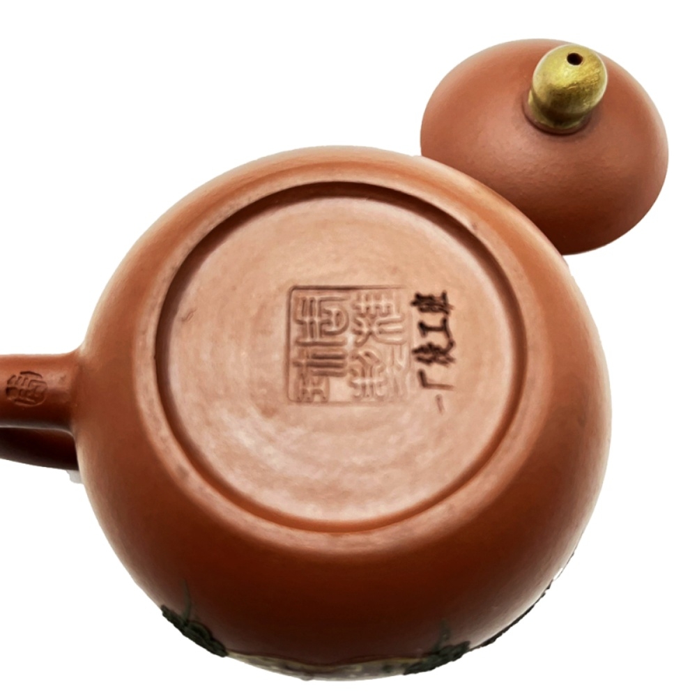 藏茶轉運-硃砂描金茶壺B02 | 琴音壺/煮水壺| Yahoo購物中心