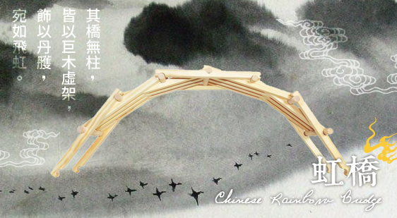 賽先生科學原木虹橋積木-清明上河圖中的著名橋樑| 科學玩具