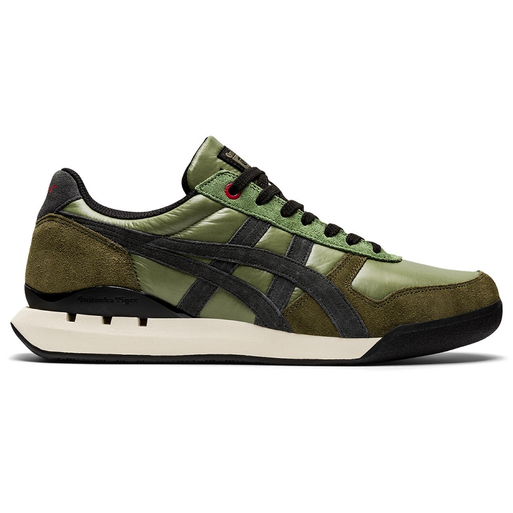 虎 Onitsuka Tiger Tokuten 鬼塚虎奶油白銀蕾絲緞帶德訓鞋1183C340-020/