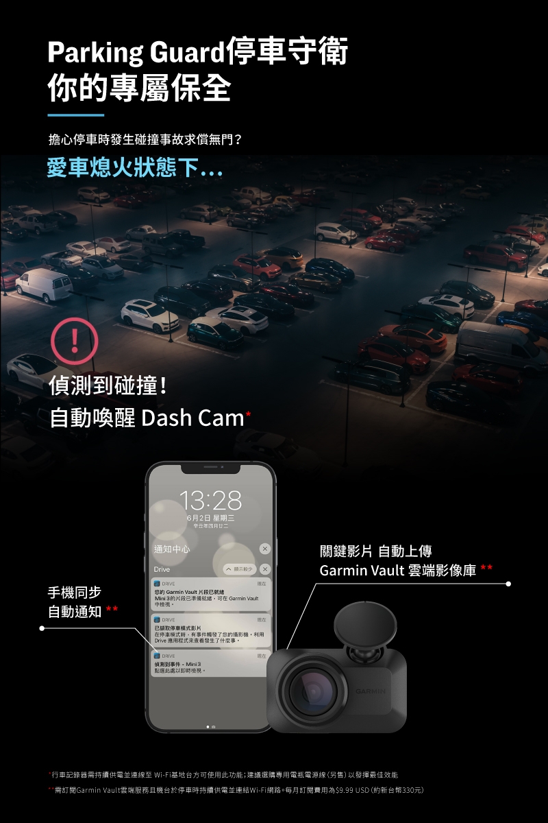 GARMIN Dash Cam Mini 3 行車記錄器| 單機型| Yahoo購物中心