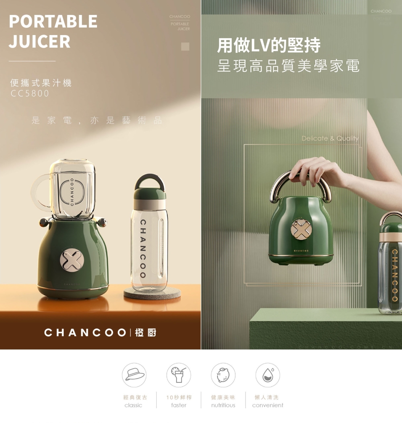 CHANCOO橙廚 便攜式果汁機 - 詳情12