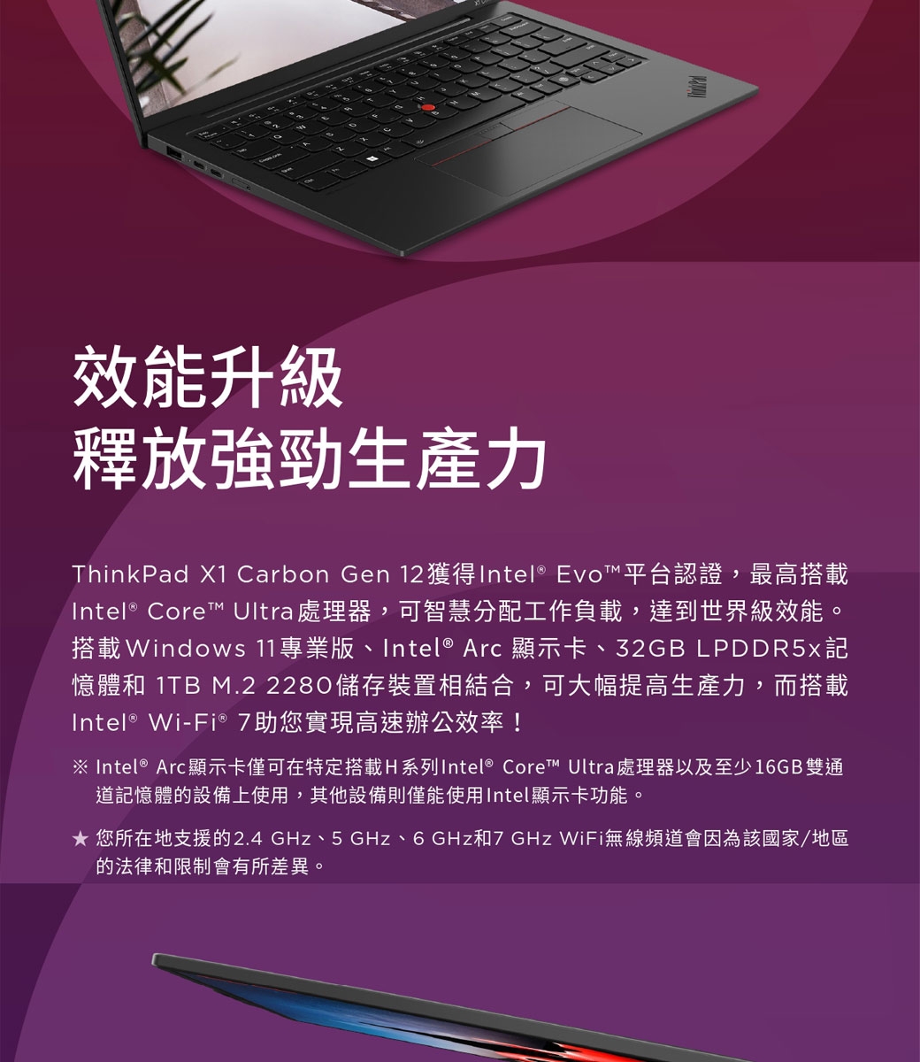 Lenovo聯想 ThinkPad X1 G12 - 詳情21