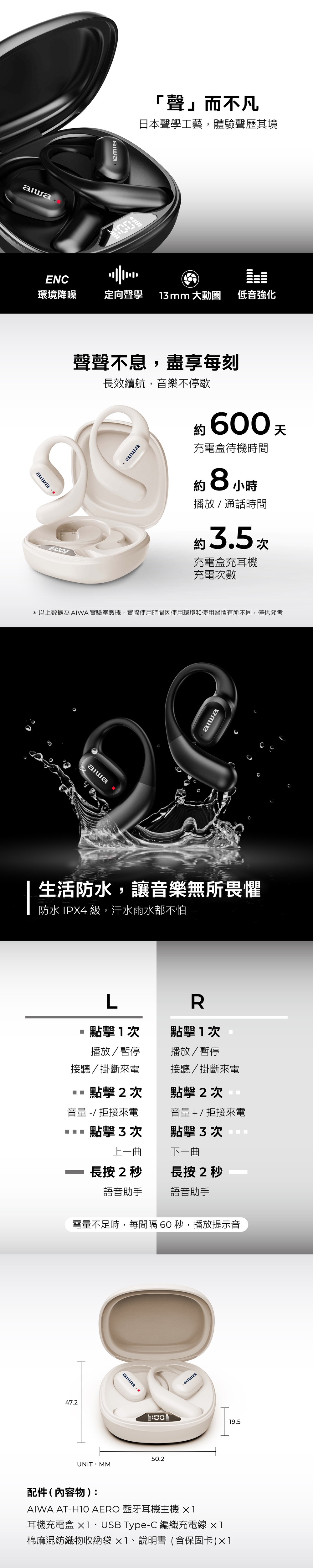 AIWA愛華 AT-H10 - 詳情3
