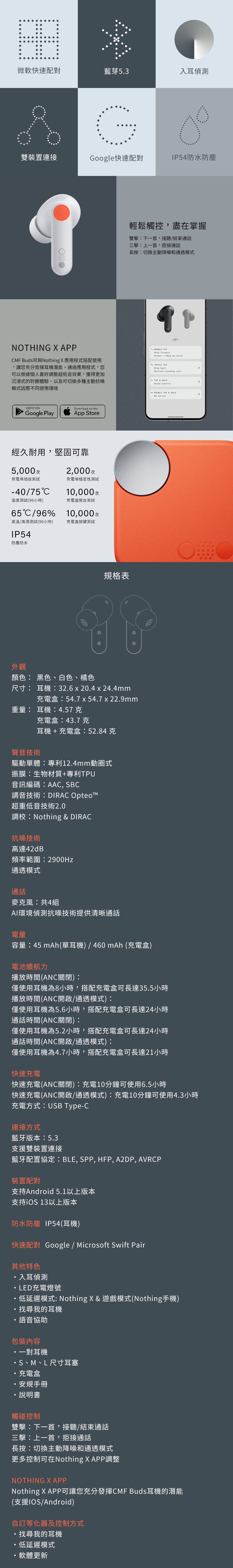 Nothing CMF Buds - 詳情2