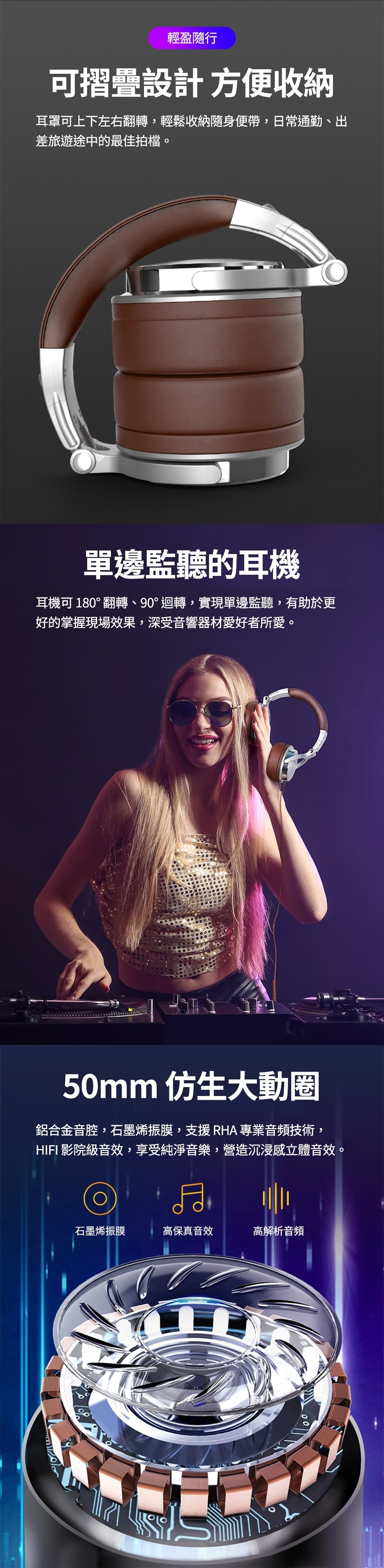 OneOdio Studio Pro 30 - 詳情5