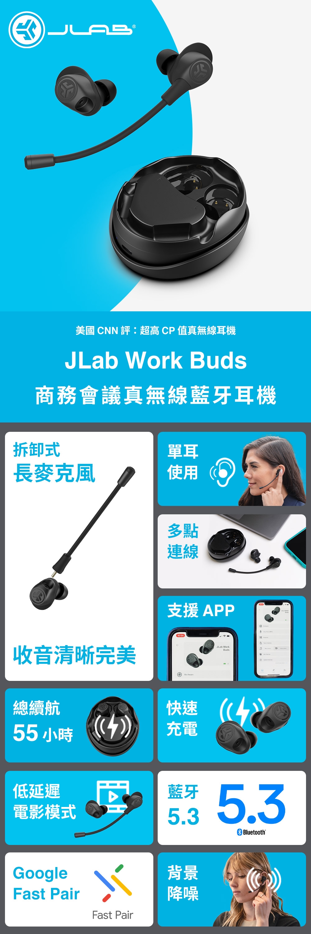 JLab Work Buds - 詳情6