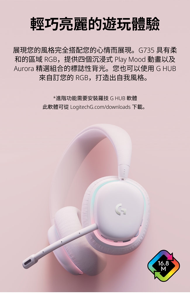 Logitech羅技 G735 - 詳情13