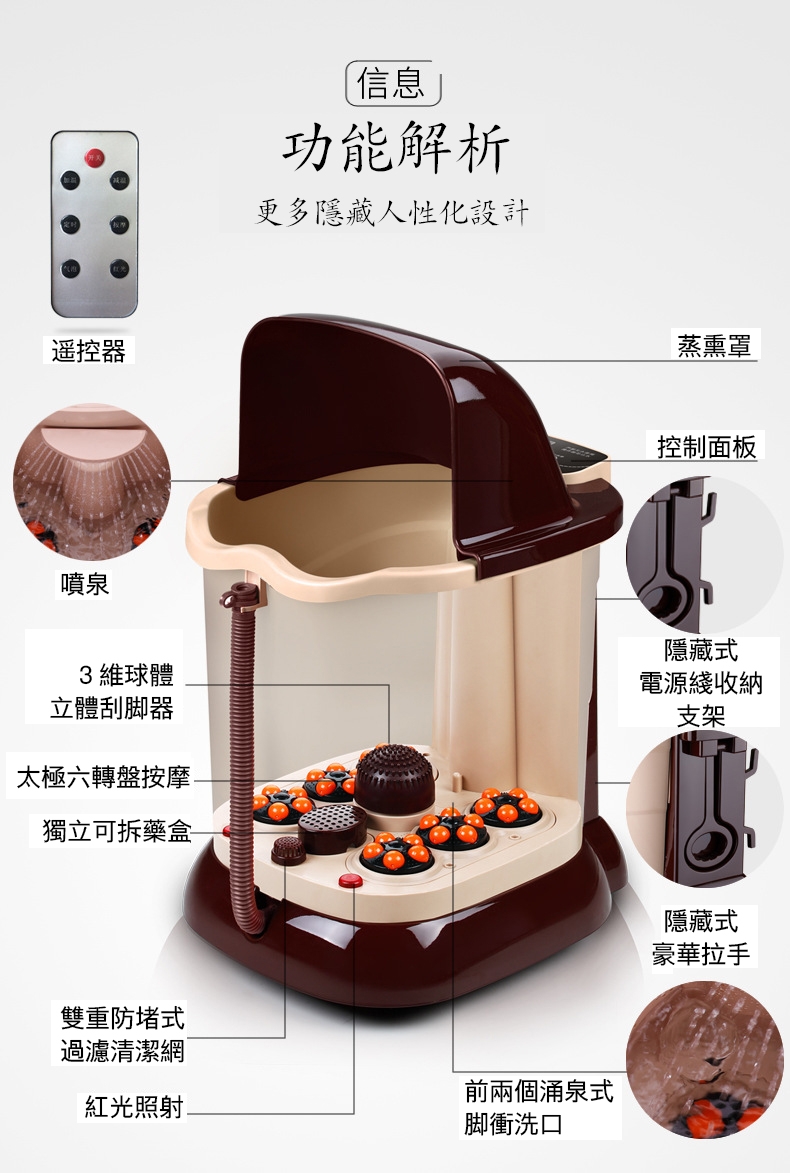 Ogula小倉 37CM 泡腳機 - 詳情16