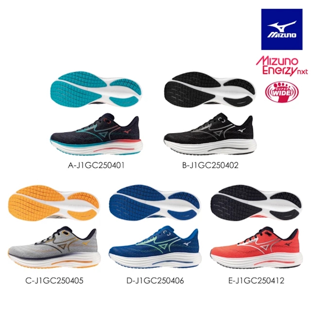 MIZUNO 美津濃】 WAVE RIDER 29 男款慢跑鞋J1GC2504XX（任選）(跑鞋