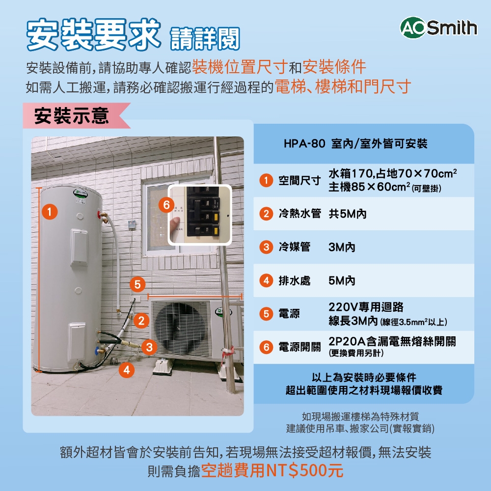 AOSmith史密斯 HPA-80C1.5AT - 詳情11
