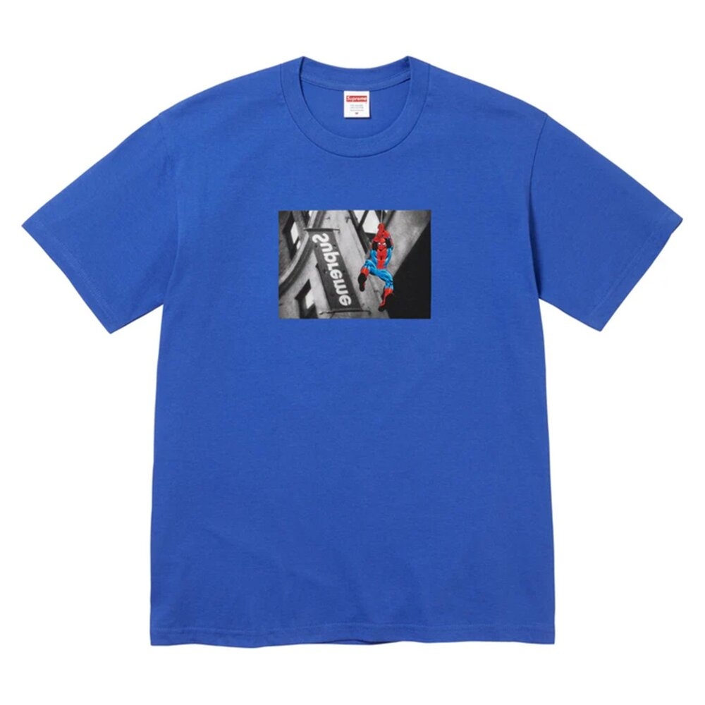 Spider-Man x Supreme 26SS Tee 蜘蛛人短T 藍/粉/迷彩/白SS26T56