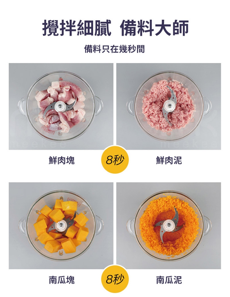 meekee 三合一食物調理機 - 詳情19