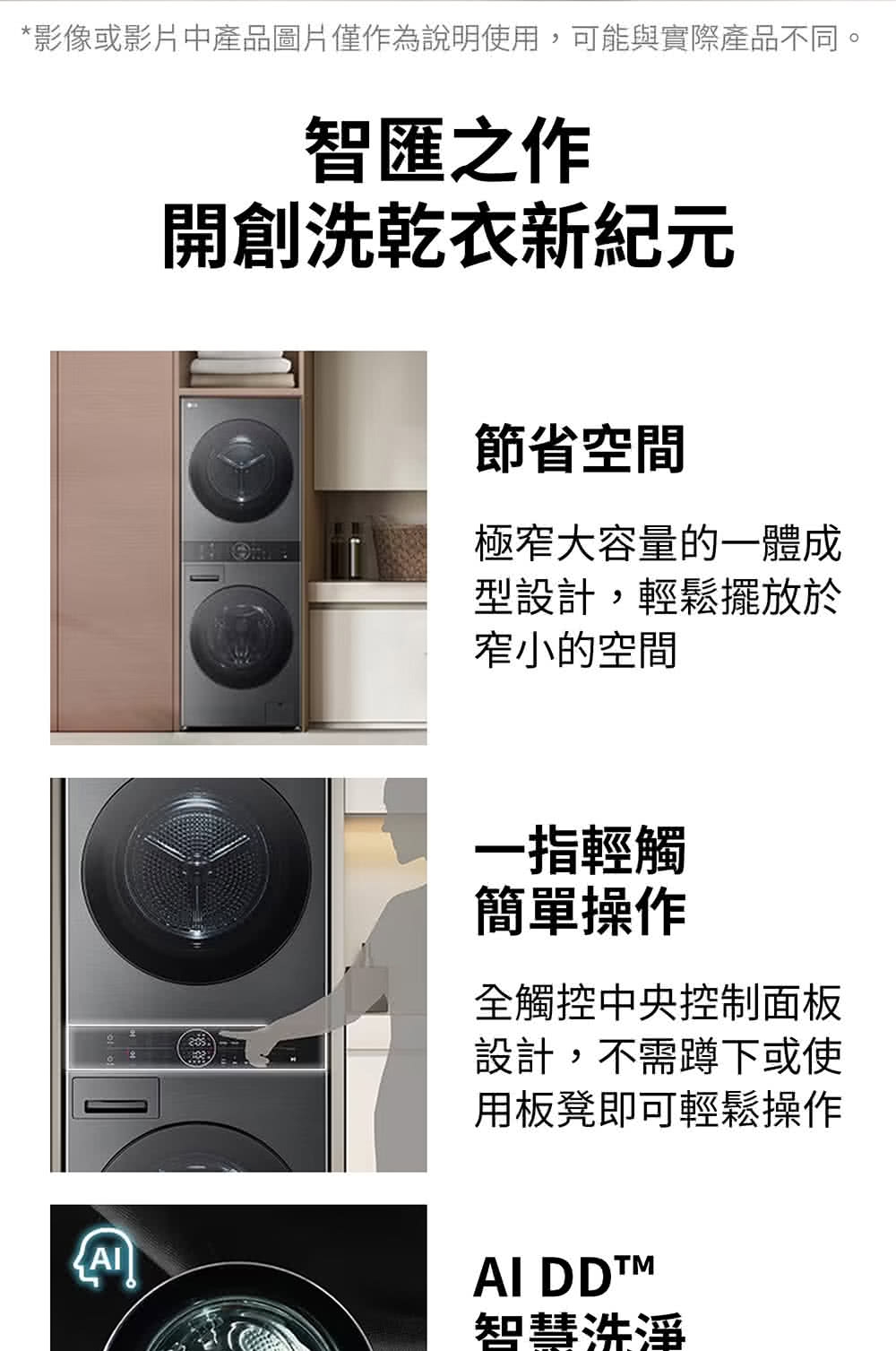 影像或影片中產品圖片僅作為說明使用,可能與實際產品不同。