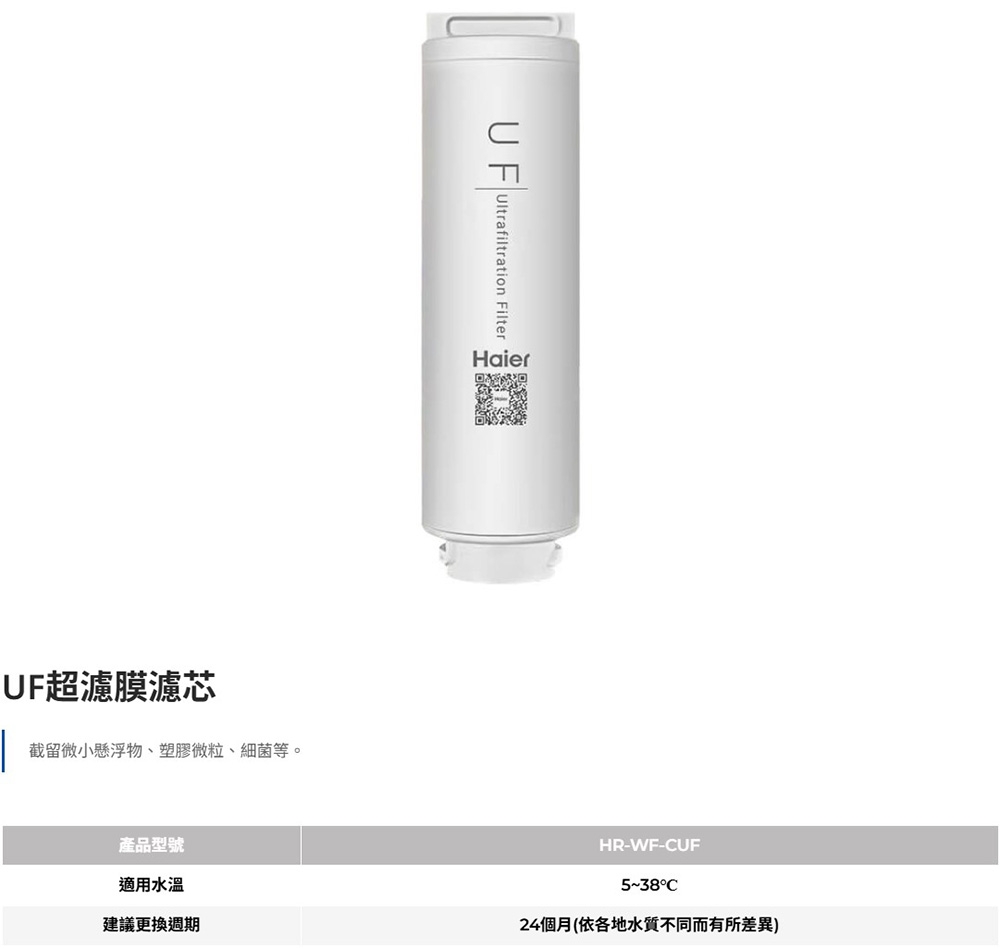 Haier海爾 HR-WF-CUF1200 - 詳情6