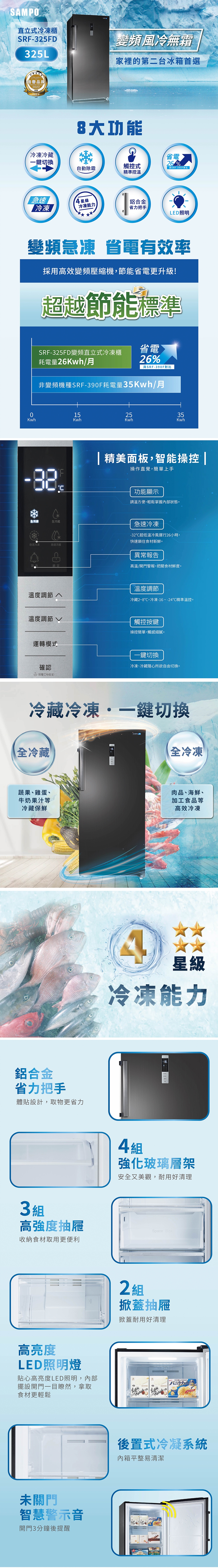 SAMPO聲寶 SRF-325FD - 詳情4