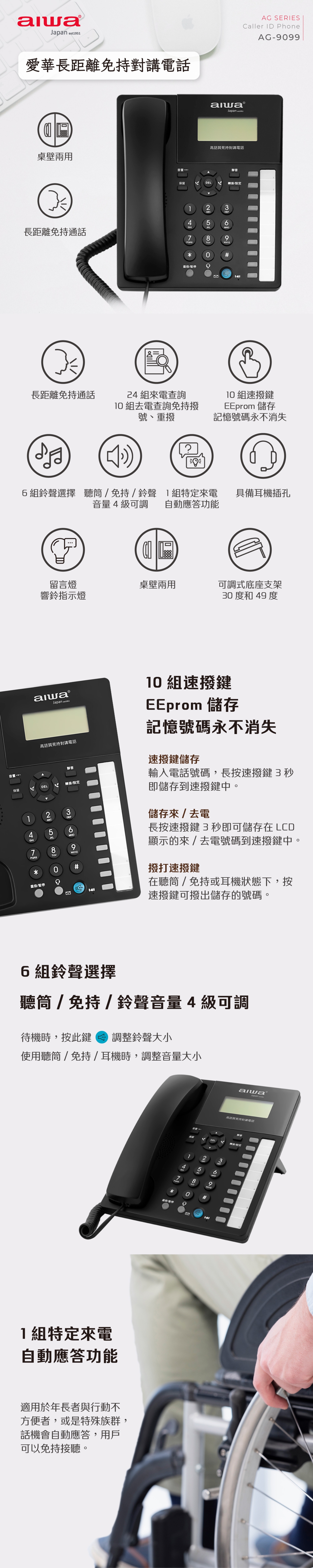 AIWA愛華 AG-9099 - 詳情3