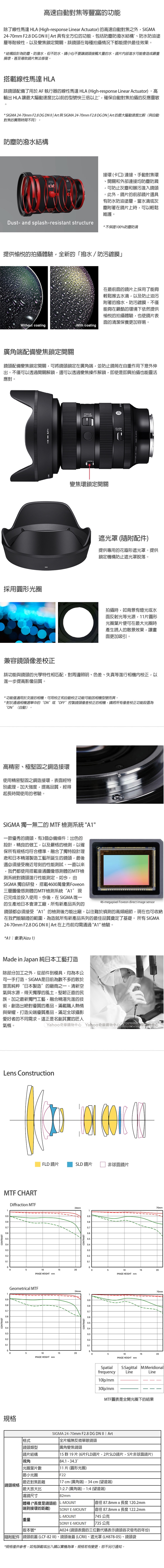 SIGMA適馬 24-70mm F/2.8 DG DN II - 詳情4