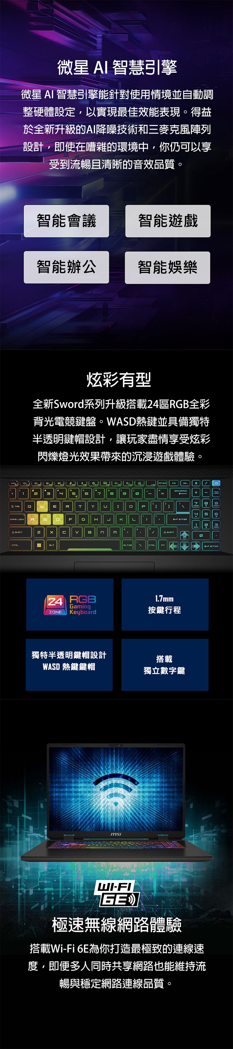 MSI微星 Sword B14VEKG-283TW - 詳情8