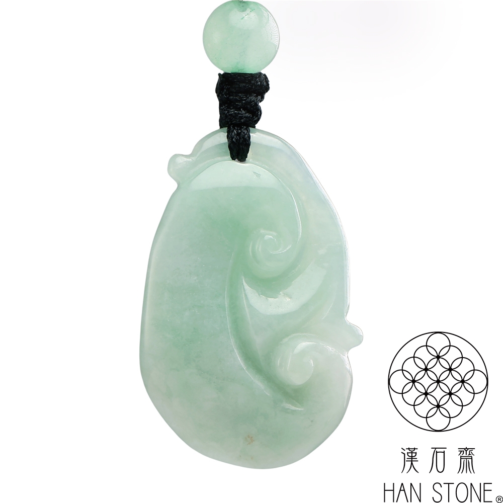 漢石齋】天然翡翠A貨小如意玉佩吊墜飄花種(19*29*7mm) | 漢石齋| Yahoo