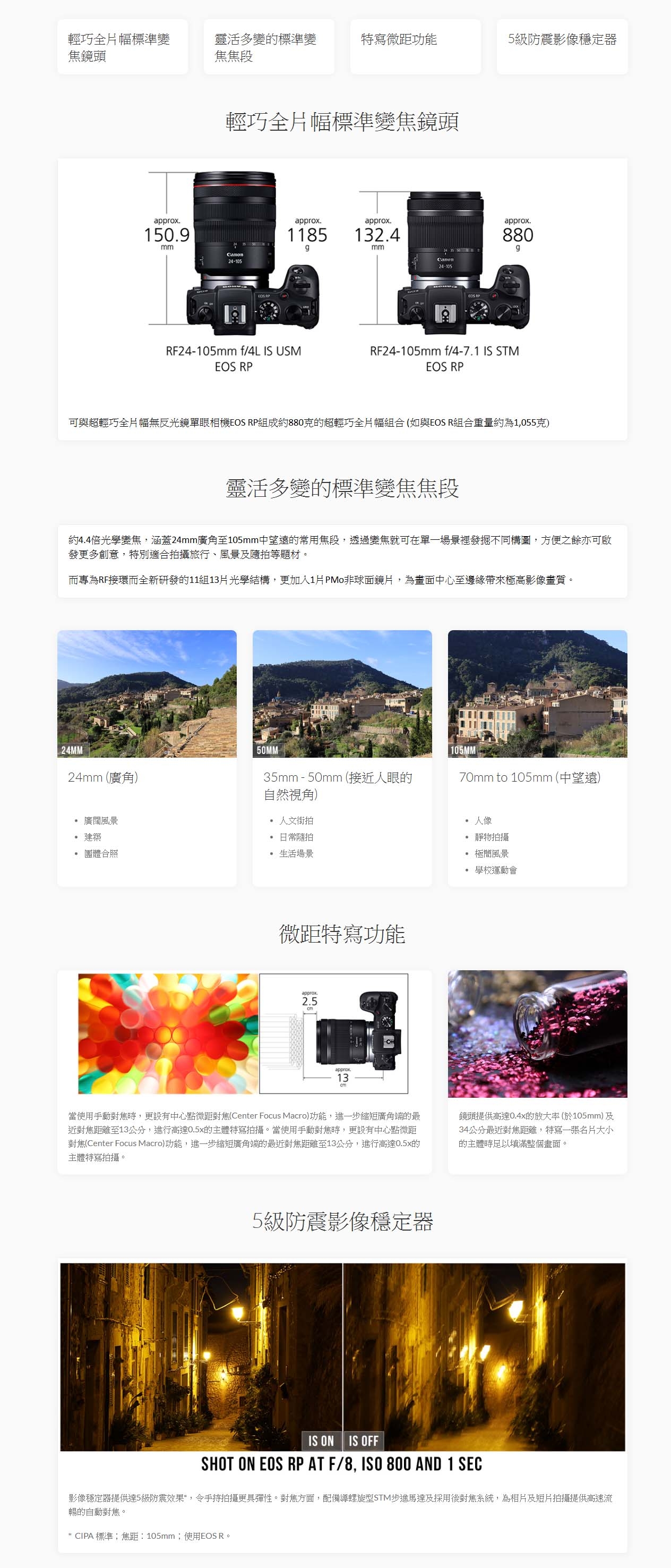 Canon佳能 RF 24-105mm F/4-7.1 STM - 詳情3