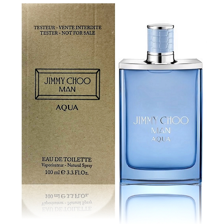 Jimmy Choo Man Aqua 活力海洋淡香水100ml Tester 包裝原廠公司貨期限