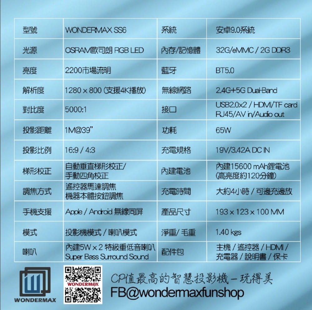 wondermax SS6 - 詳情17