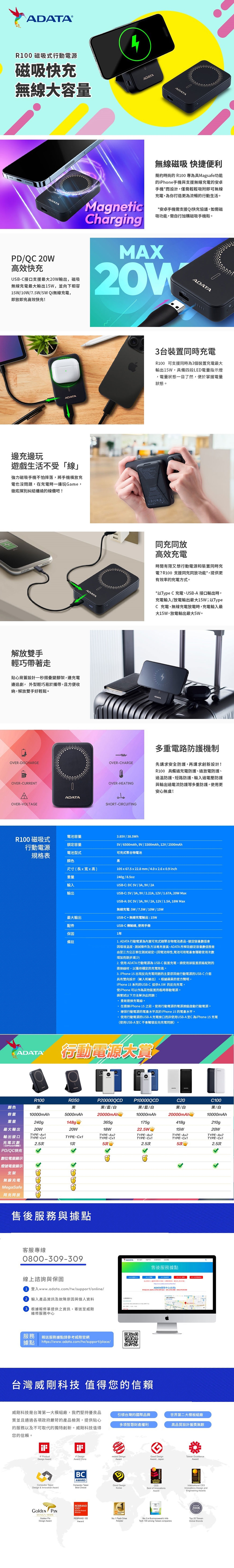 ADATA威剛 R100 - 詳情2