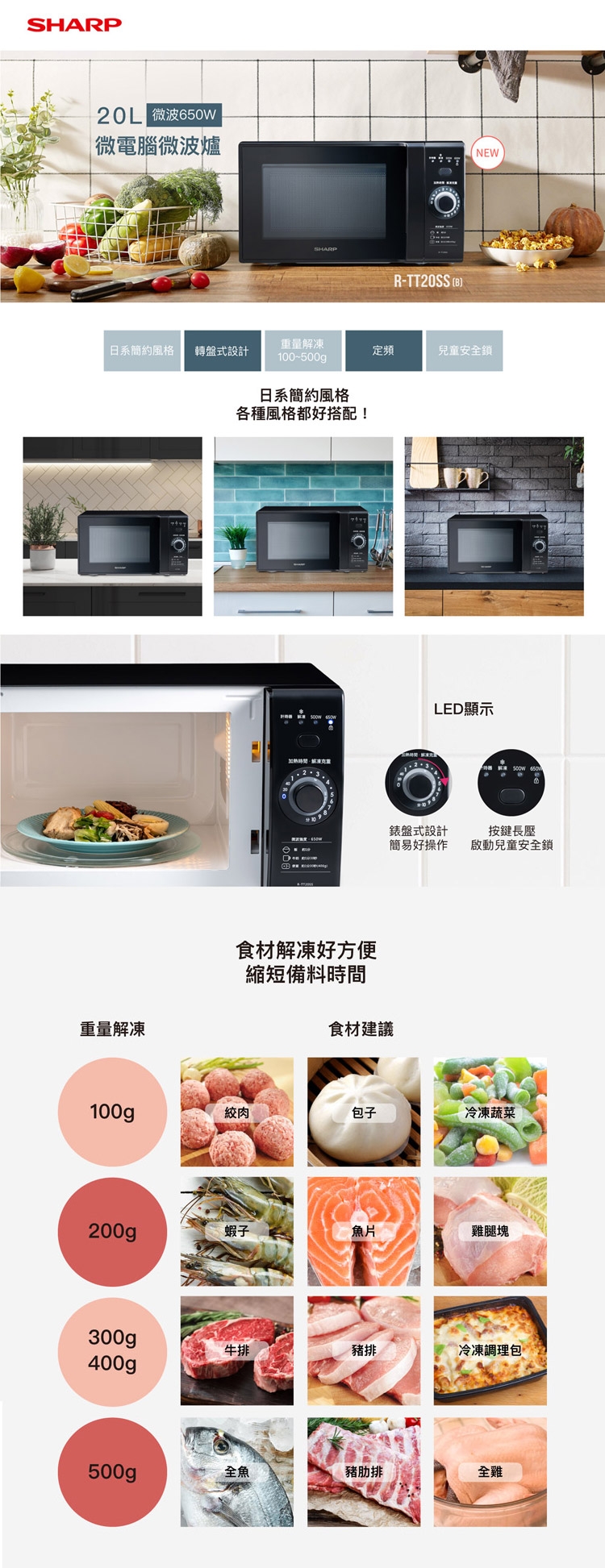 SHARP夏普 R-TT20SS - 詳情4