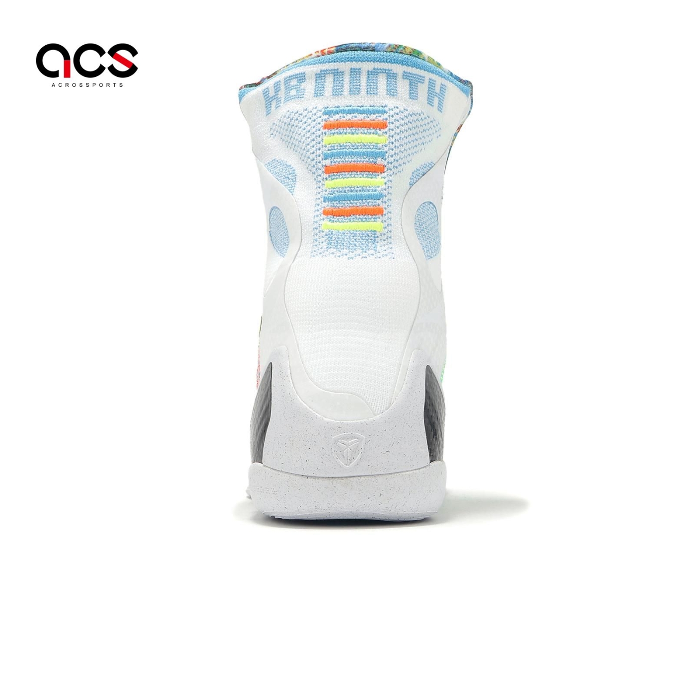 Nike 籃球鞋Kobe IX Elite High Protro 男鞋白橘綠高筒復刻針織