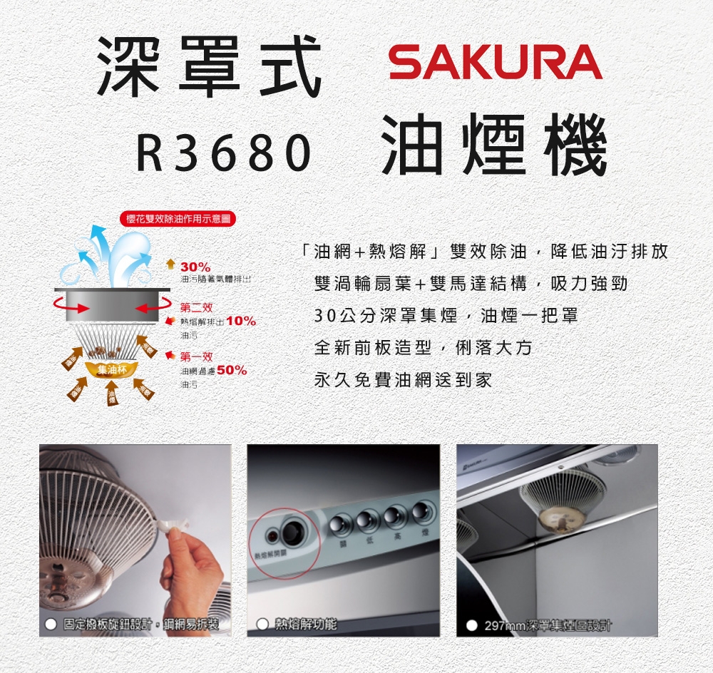 SAKURA櫻花牌 DR-3680 - 詳情5